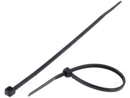 Fekete karima 2,5 mm x 120 (100 db)