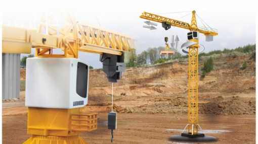 Macara Jamara LIEBHERR cu radiocomanda 2.4 GHz