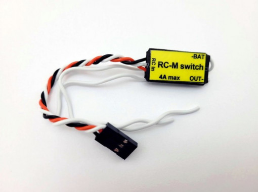 Receiver Controlled Switch 4A cu memorie