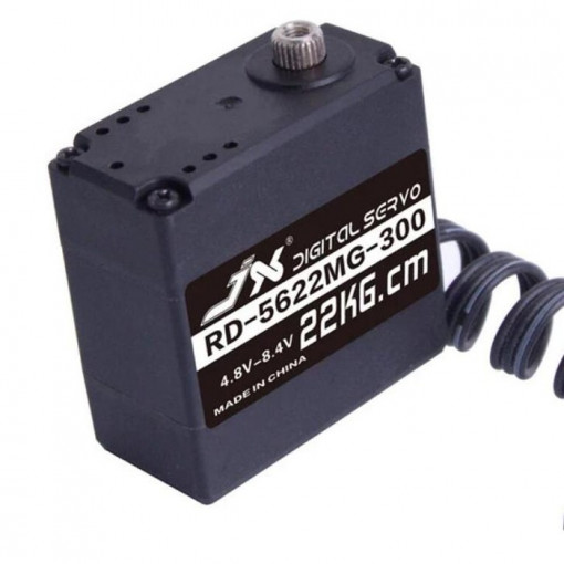 Servo STD RD-5622MG Robotic 22 Kg-cm/ 0.18s MG Digital, cursa totala 150°, cu set de accesorii