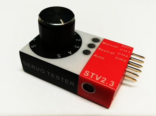 Servotester FD V2.1 pentru controlul servomecanismelor din potentiometru