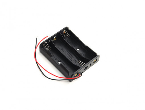 Suport acumulator LiIon, format 18650, 3 celule in serie