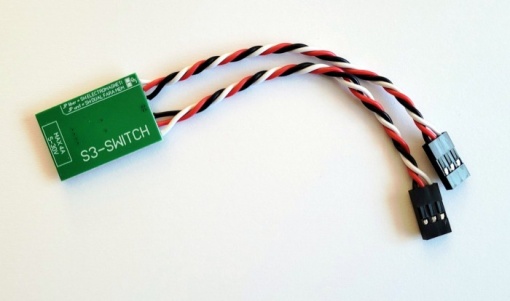 Modul switch S3 pentru navomodele de nadit cu sonar, far sau electromagneti