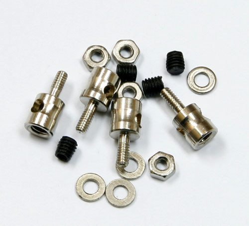 Conector reglabil pentru tija 2 mm (4 buc)