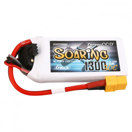 GENS ACE ACE G-Tech Soaring 7,4 V/ 1300 mA/ 30C XT60 LiPo akkumulátor