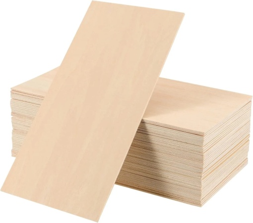 Lézer nyár rétegelt lemez 4 x 610 x 910 mm (3 réteg) AB/BB