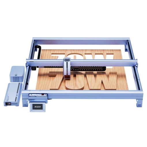 Masina CNC de gravat si taiat cu laser quad ATOMSTACK iKier K70 Max, putere 360W (laser 70W), 850x800mm, taiere pana la 28mm dintr-o singura trecere si gravare pe lemn, plastic, piele, placi PCB, textile, sticla, si unele tipuri de metal