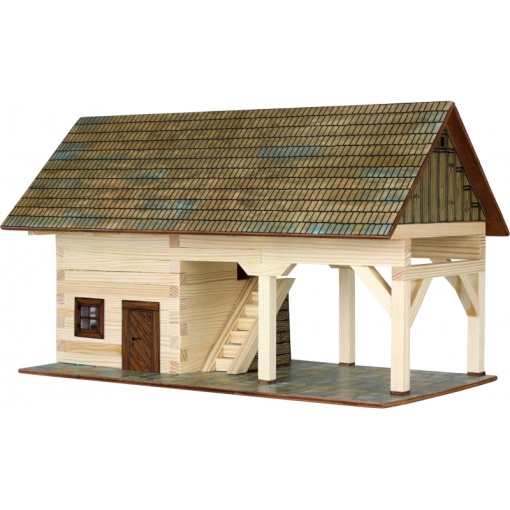 Set constructie arhitectura Sopron, 131 piese din lemn, Walachia