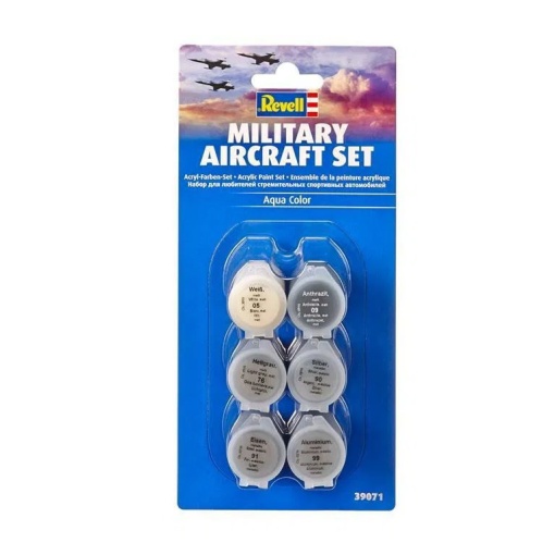 Set vopsele Military Revell pentru machete modelism 6x culori 5 ml