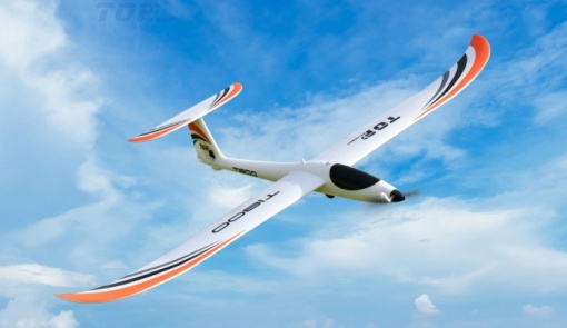 TOP RC Hobby RC Hobby T1800 RTF modell repülőgép, kefe nélküli motor, kezdő (1840 mm), teljesen felszerelve