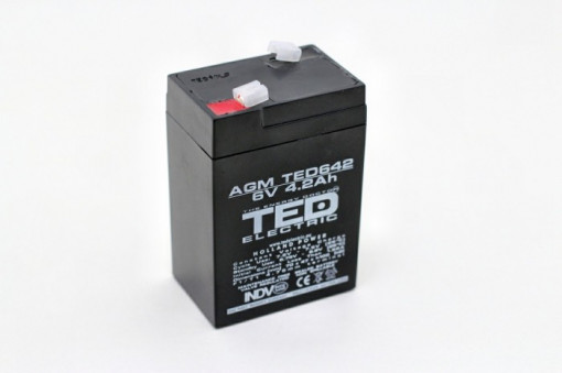 Acumulator Pb-Acid 6 V/ 4.2 A
