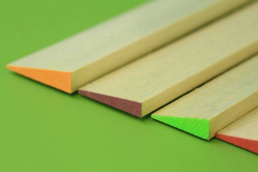 Balsa léc hátsó él 3,2 x 15 x 915 (1 db)