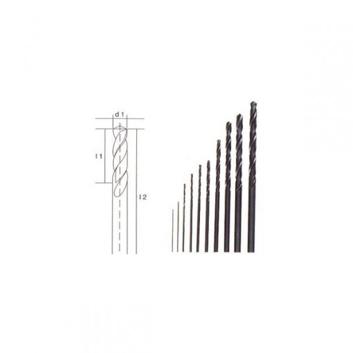 D1-3 mm-es fúrószerszámkészlet (9 db)