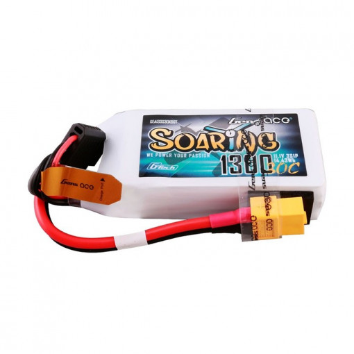 GENS ACE ACE G-Tech Soaring 11.1 V/ 1300 mA/ 30C XT60 LiPo akkumulátor 30C - Img 1