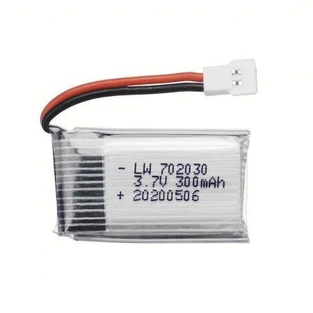 LiPo akkumulátor 3.7V/ 300mA CESSNA 182 RTF, F-18, F-22 RAPTOR és SUKHOI SU-35 (290 mm) repülőgép modellekhez.