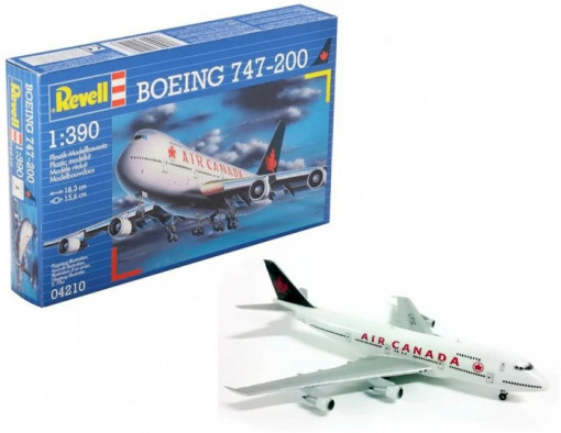Macheta avion Revell BOEING 747-200, scara 1:390, KIT