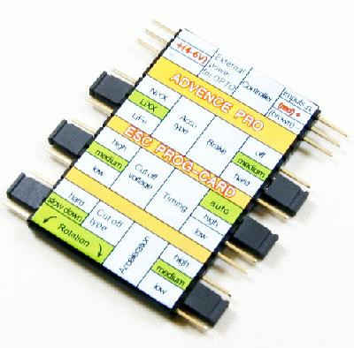 Card de programare pentru regulatoarele FLY PRO