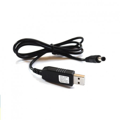 USB töltő Li-Ion akkumulátorhoz 7,4 V, úszó és csali csónakokhoz