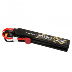 Acumulator AIRSOFT LiPo GENS ACE 11.1 V/ 1500 mA/ 25C DEANS, format din trei batoane - Img 4