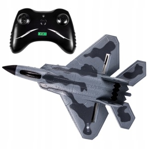 Aeromodel F-22 RAPTOR, complet echipat, cu stabilizator electronic, 2.4 GHz (290 mm) - Img 1