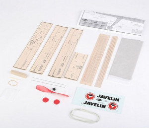 Aeromodel zbor liber Guillows JAVELIN KIT (610 mm) - Img 8