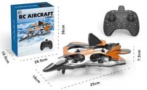 Avion quadcopter PIONEER FALCON, complet echipat, camera video, stabilizatore electronica, rotire 360 grade si lumini LED, 2.4GHz (250 mm), cu doua baterii - Img 10