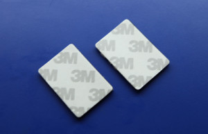 Banda 3M, dublu adeziva 40 x 25 x 2.5 mm (12 buc) - Img 2