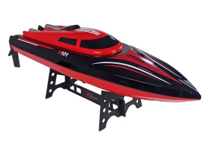 Barca cu telecomanda WATER GHOST complet echipata, viteza 28km/h, motor 390 racit cu apa, 450mm - Img 3