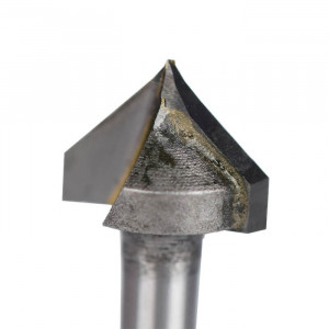 Bit frezare Tipped V-cutter d22 x D6 / 120 grd - Img 3