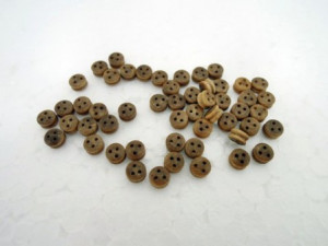 Capete de berbec lemn 5 mm (50 buc) - Img 1