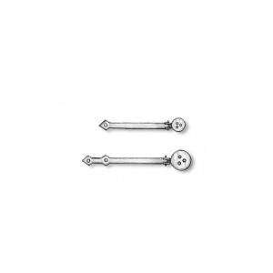 Capete de berbec lemn, cu prinderi 7 mm (10 buc) - Img 3