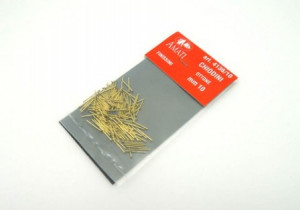 D0,5 x 10 mm-es sárgaréz szögek (150 db) - Img 3