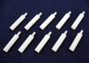 Distantier plastic filet int/ext M3 x 30 mm (10 buc) - Img 2