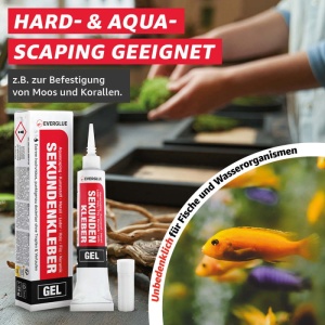 Everglue Super Glue Gel cianoakrilát ragasztó, átlátszó, 20 g - Img 3
