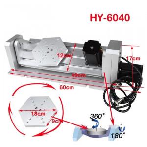 Freza (router) 5 axe 600 x 400/ 2200W/ racire cu apa, cu accesorii - Img 7