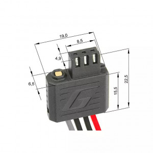 GENS ACE G-Tech Airsoft 7.4 V/ 1500 mA/ 25C DEANS GENS ACE G-Tech Airsoft 7.4 V/ 1500 mA/ 25C DEANS LiPo akkumulátorok - Img 3