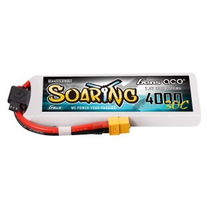 GENS ACE G-Tech Soaring LiPo akkumulátor 7,4 V / 4000 mAh / 30C XT60 - Img 3