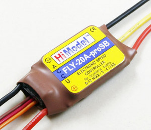 Kefe nélküli Fly Pro 20A elektronikus Fly Pro 20A szabályozó modell repülőgépekhez - Img 1