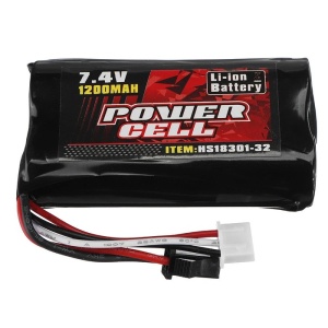 Li-Ion akkumulátor 7.4V/ 1200mA a HS18301/ HS18302/ HS18311/ HS18321/ HS18322 készülékhez - Img 1