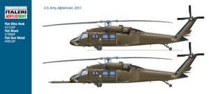 Macheta elicopter Italeri UH-60/MH-60 BLACK HAWK "Night Raid", scara 1:48, KIT - Img 8