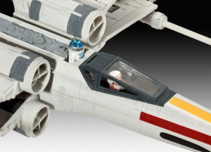 Macheta naveta Revell Star Wars X-wing Fighter, scara 1:112, KIT - Img 4