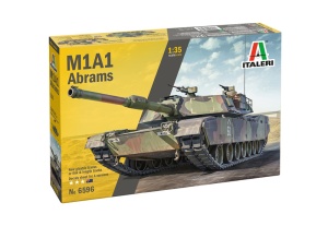Macheta tanc Italeri M1A1 ABRAMS, scara 1:35, KIT - Img 2