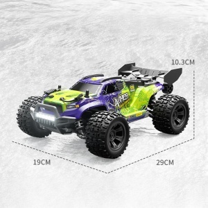 Masina cu radiocomanda ASHES Truggy, off-road, tractiune 4x4, viteza 30 Km/h, autonomie 35 min, scara 1:18, verde - Img 11