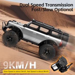 Masina cu radiocomanda FORD BRONCO Crawler, tractiune 4x4, scara 1:18, rosu - Img 5