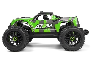 Masina cu radiocomanda Maverick ATOM AT1 Monster Truck, tractiune 4WD, 30km/h, scara 1:18, by HPI RACING, verde - Img 5