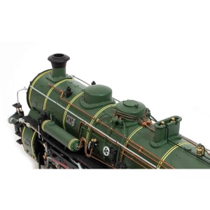 Modellvasúti gőzmozdony OcCre S3/6 BR-18 gőzmozdony S3/6 BR-18 KIT, 1:32 méretarány (G-45), 2342 darab - Img 5