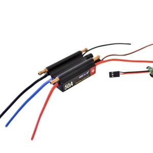 Regulator Brushless ESC FlyColor 50A, 2-6S, UBEC integrat, racire cu apa, pentru navomodele - Img 3
