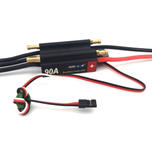 Regulator Brushless ESC FlyColor 90A, 2-6S, UBEC integrat, racire cu apa, pentru navomodele