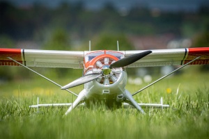 Repülőgépmodell DHC-2 AIR BEAVER RED PNP (1520 mm) - Img 9