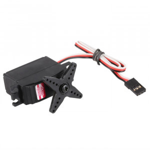 Servo MINI PDI-2504MG 4.52 Kg-cm/ 0.10s Digital Coreless, cu set de accesorii - Img 6